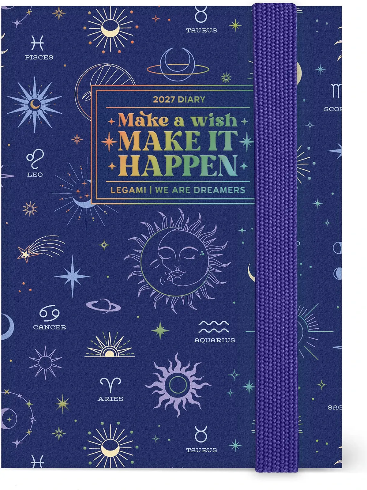 Diář Legami 12-Month Diary 2027 - Celestial - Mini - Weekly