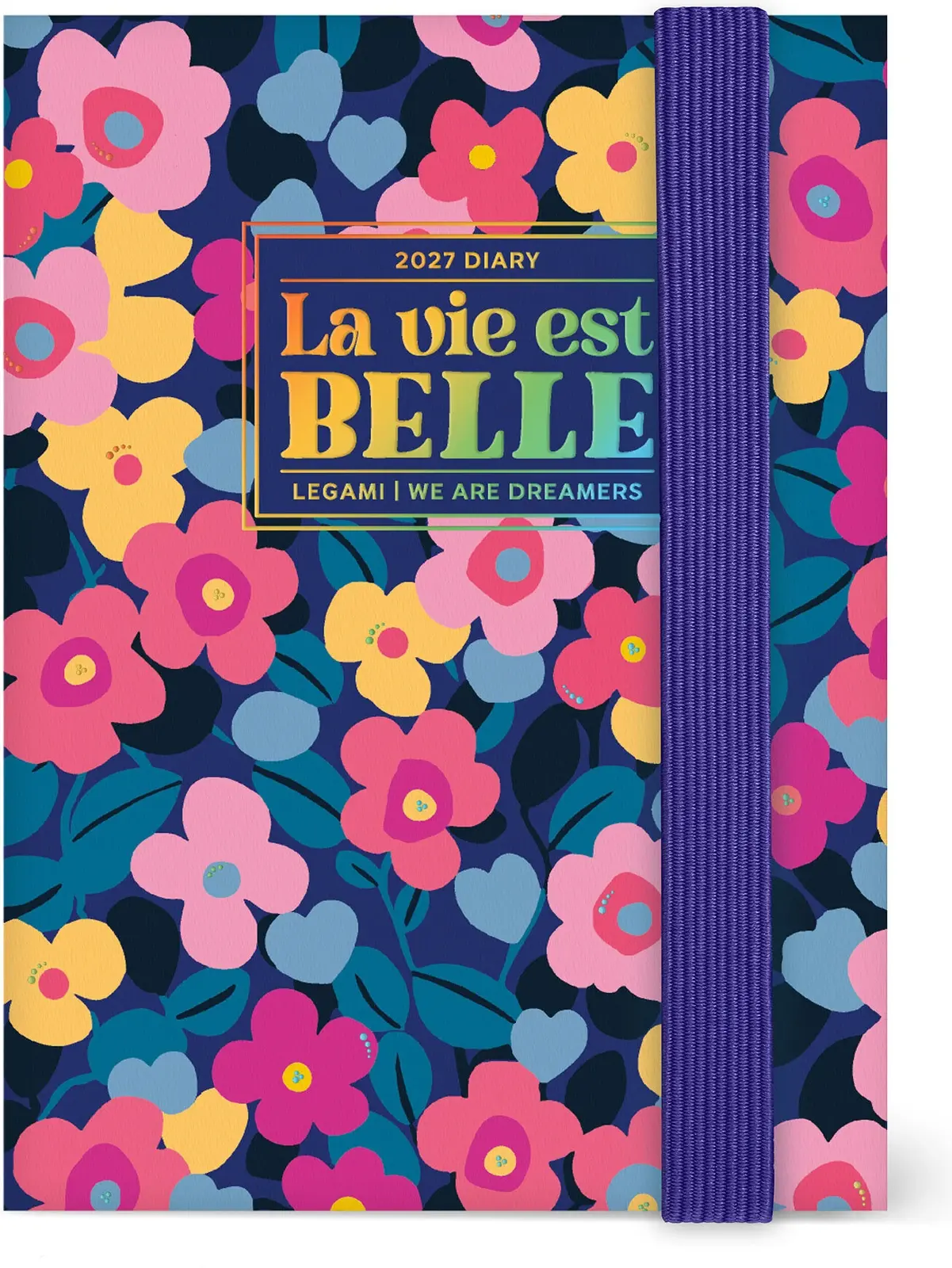 Diář Legami 12-Month Diary 2027 - Flowers - Mini - Weekly uni