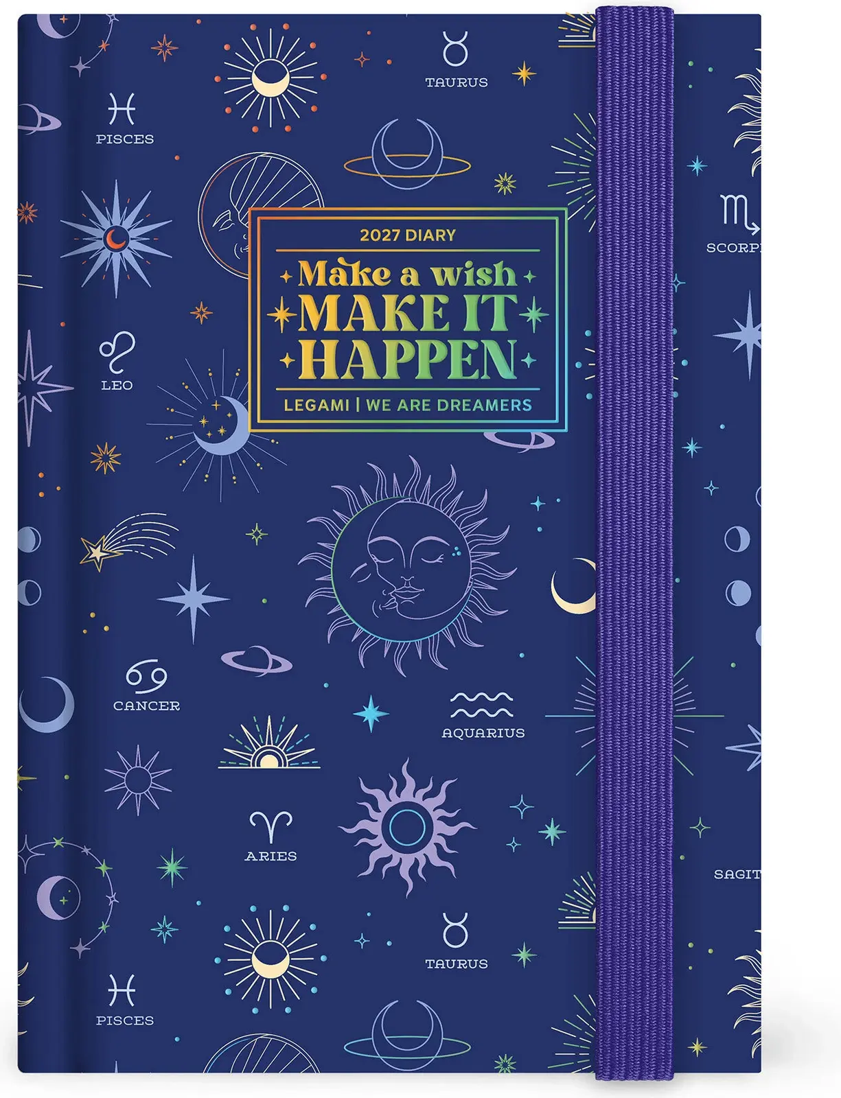 Diář Legami 12-Month Diary 2027 - Celestial - Small - Daily uni