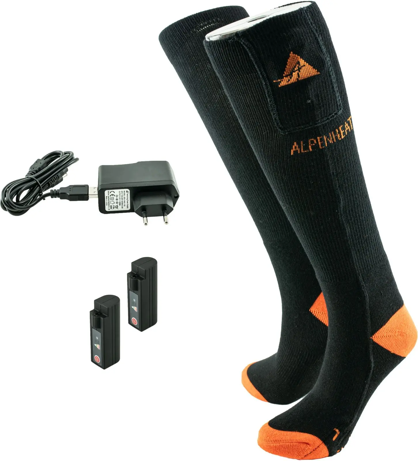 Vyhřívané ponožky Alpenheat Fire-Socks Set Cotton 46-48