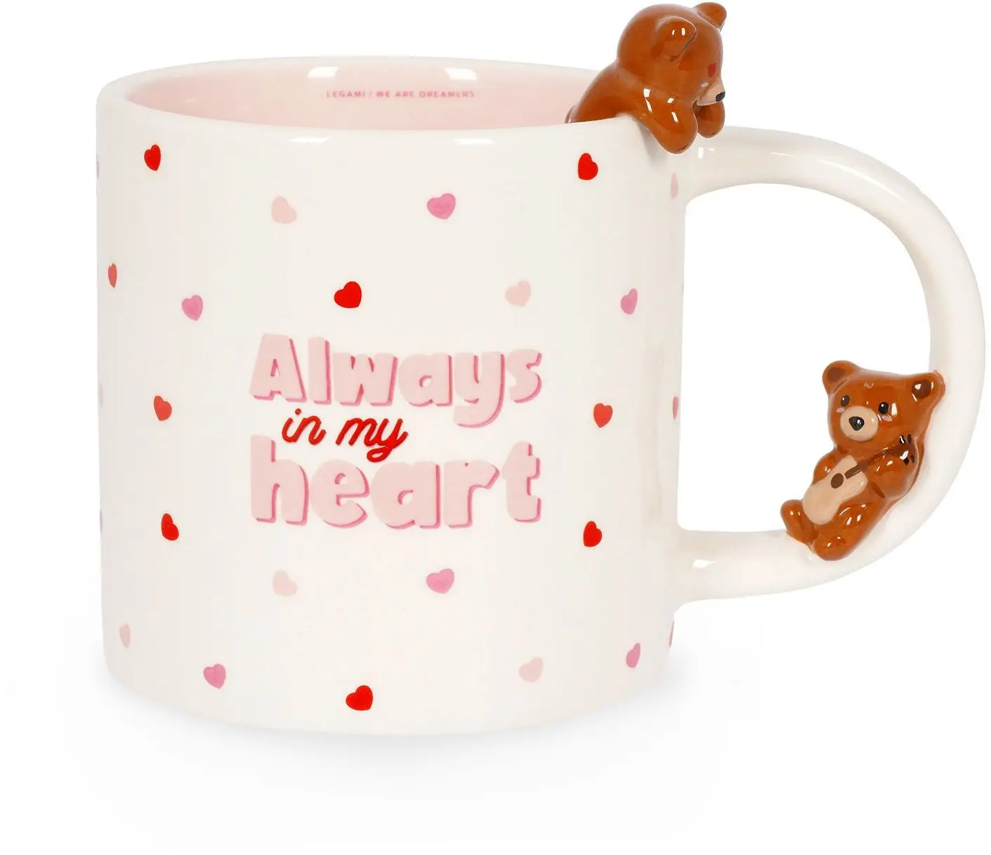 Kameninový hrneček Legami Too Cute To Handle - Teddy Bear 350 ml uni
