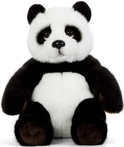 Dětská plyšová hračka Living Nature - Panda sedící uni