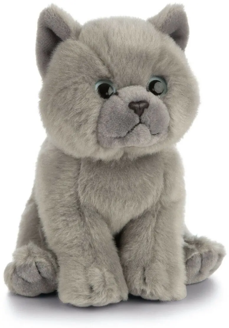 Plyšový kocour Living Nature British Grey Shorthair Kitten uni