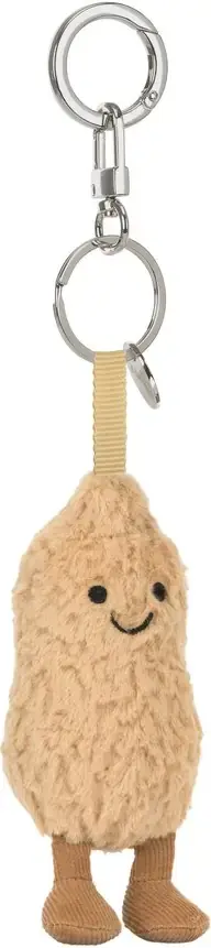 Plyšový přívěsek Jellycat Amuseables - klíčenka oříšek Peanut uni