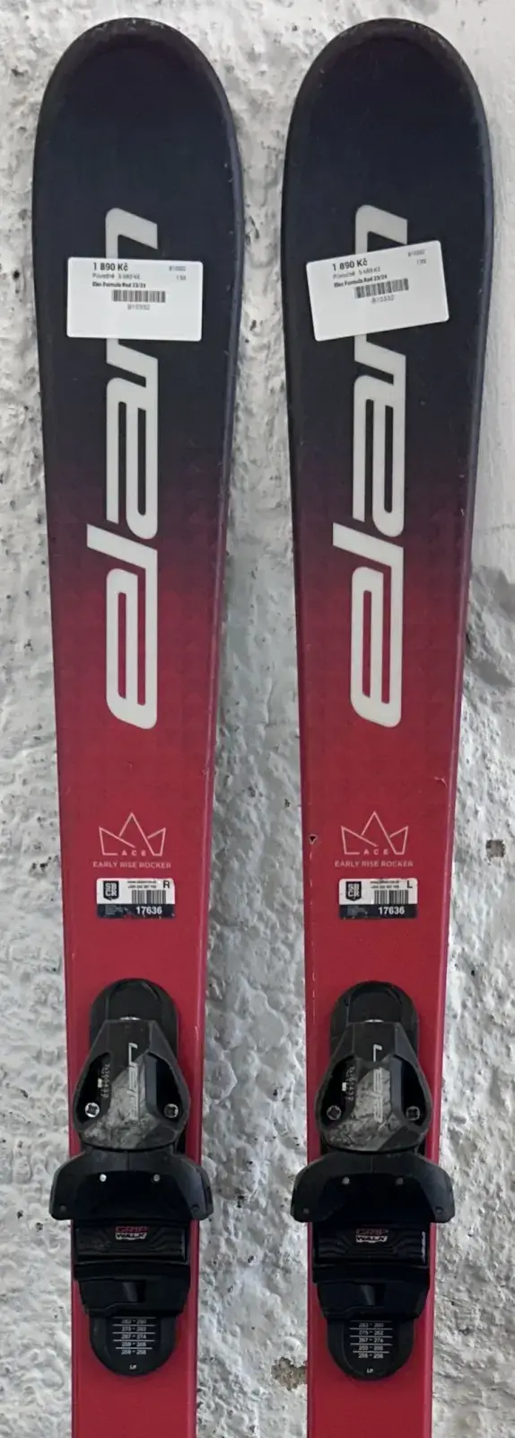 Bazar - Dětské lyže Elan Formula Red 23/24 - délka 130 cm 130