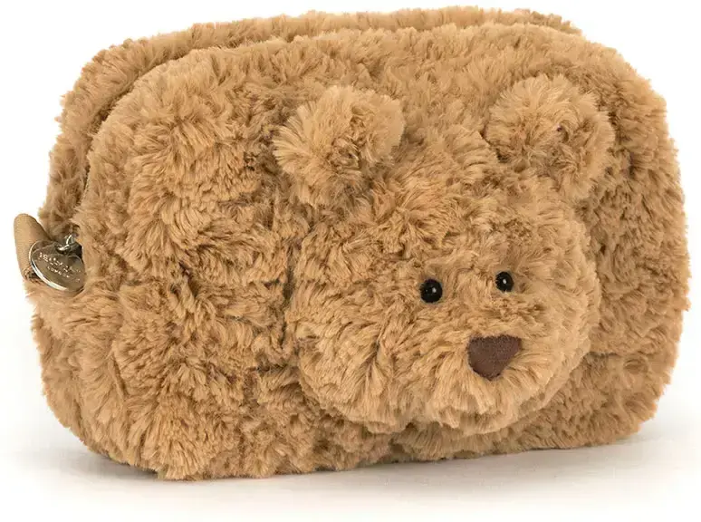 Plyšová kapsička na zip Jellycat - Bartholomew Bear uni