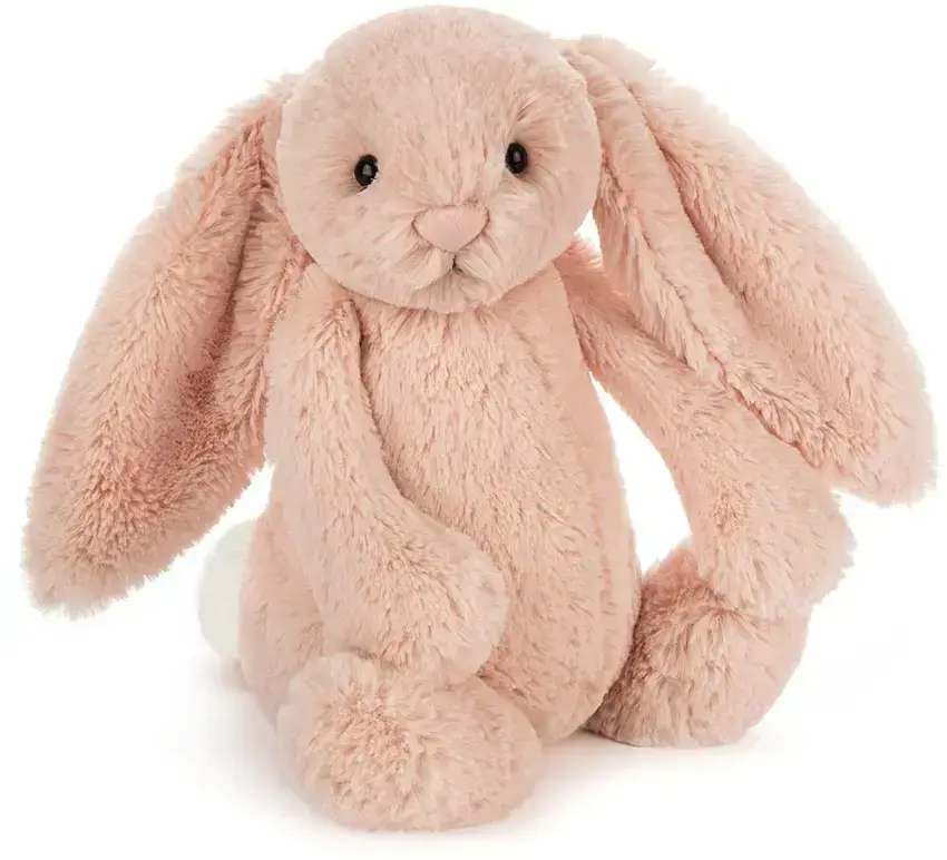 Plyšová hračka Jellycat - králíček Bashful Blush Bunny střední uni