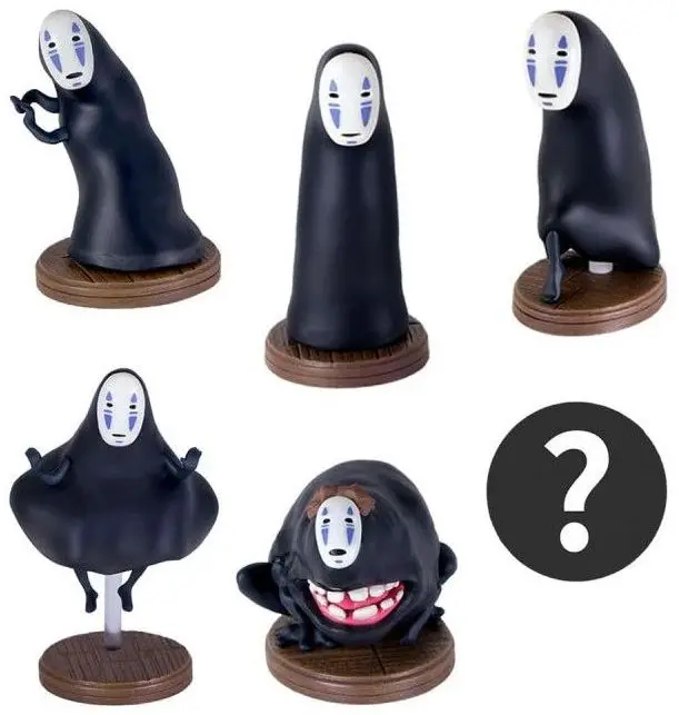 Sběratelská figurka Maison Ghibli - No Face blind box překvapení uni