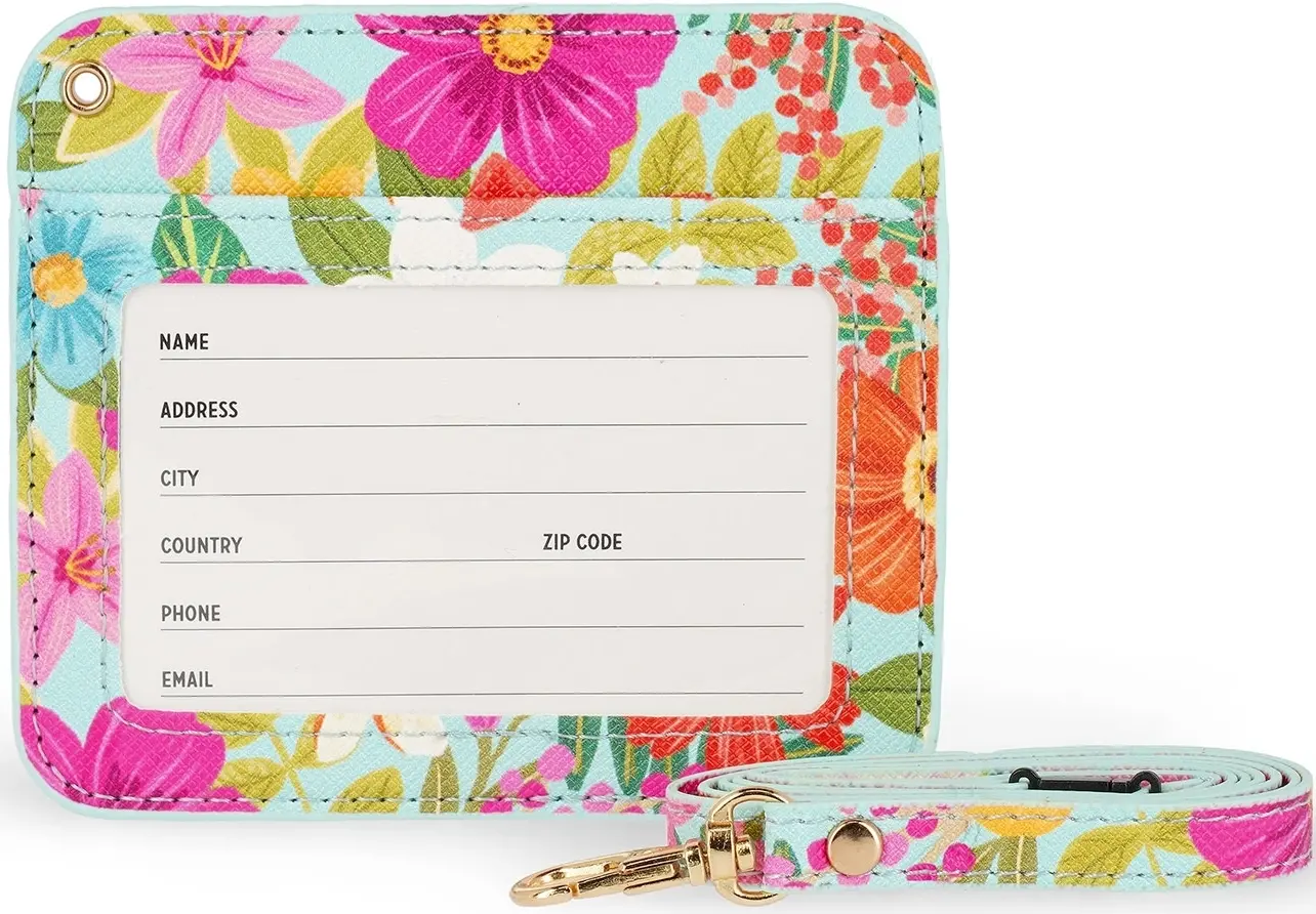 Pouzdro na karty Legami Badge Holder - Flowers uni
