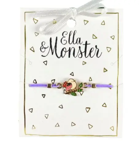 Náramek Ella & Monster - Bracelet Pink Sparrow uni
