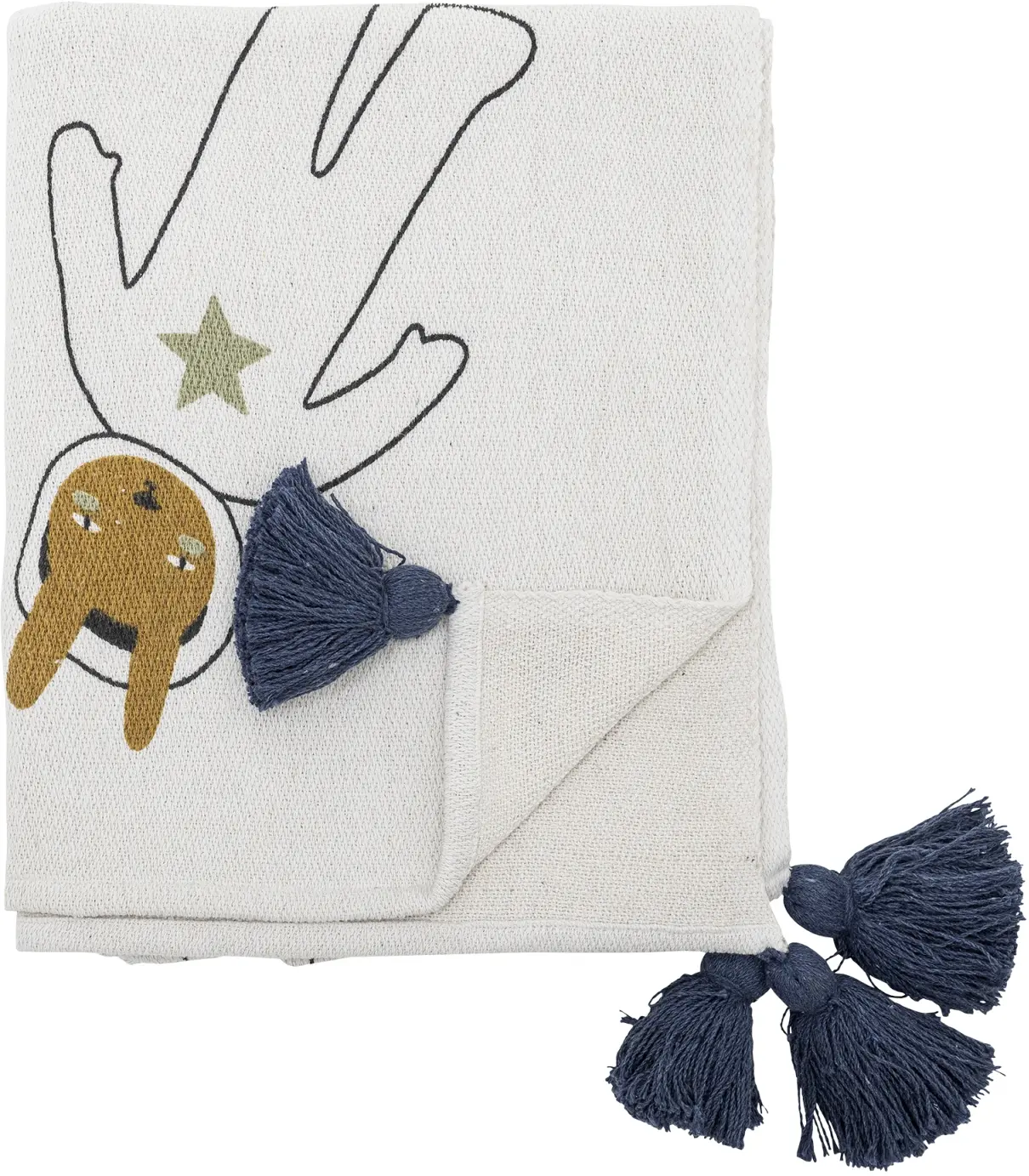Pléd Bloomingville - Space Throw uni