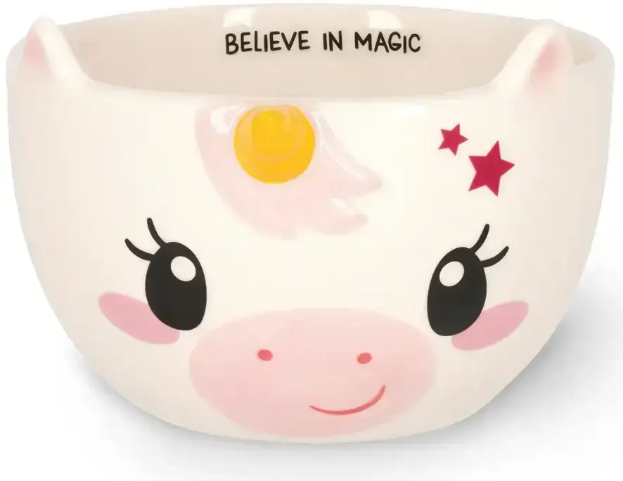 Miska Legami Buongiorno! - Stoneware Cereal Bowl - Unicorn uni