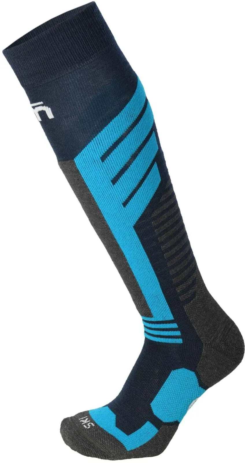 Dětské lyžařské ponožky Mico Medium Weight Warm Control Ski Kids Sock - blu 24-26