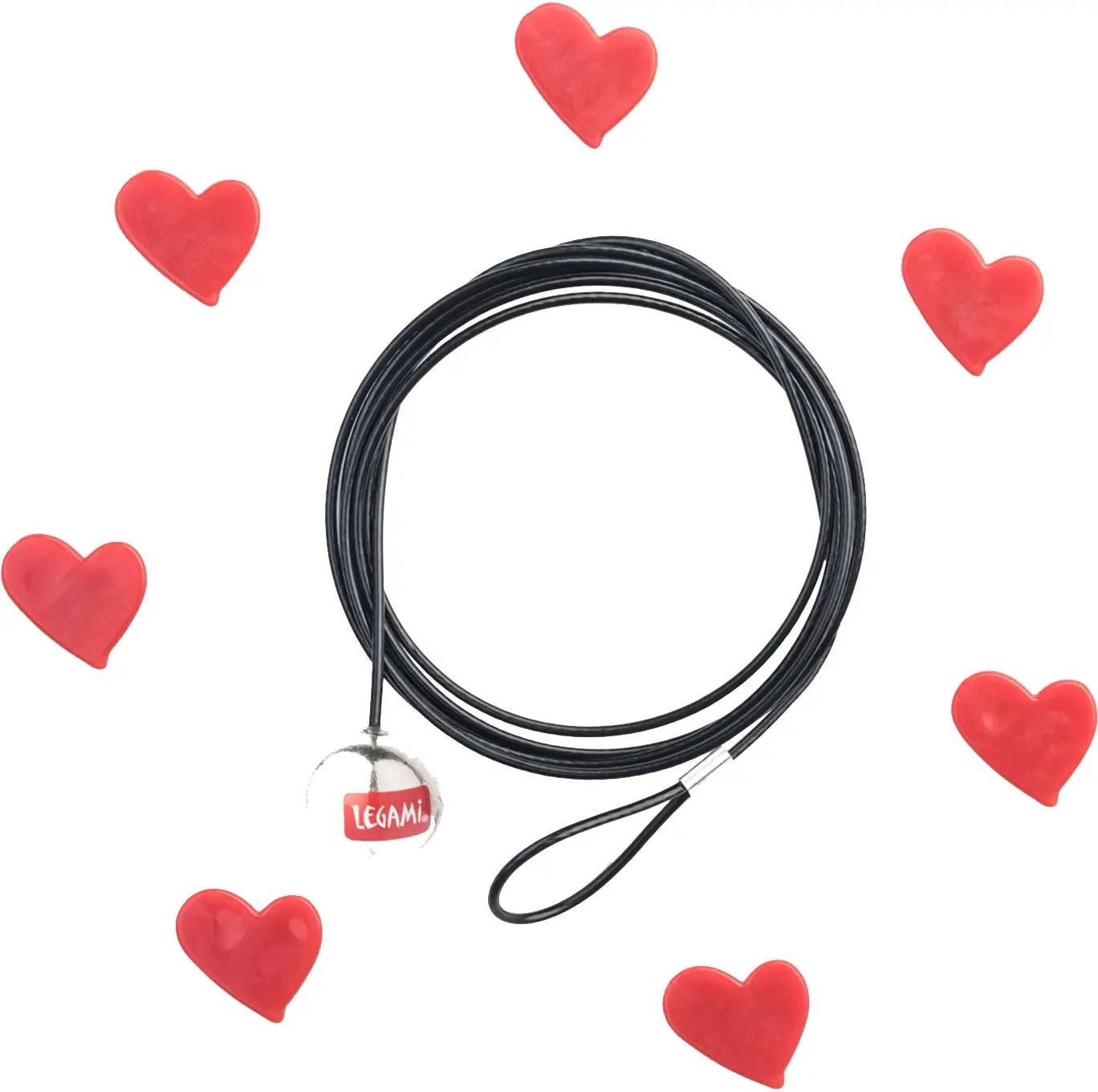 Magnetický foto klip Legami Click Photo Holder With Magnets - Hearts uni