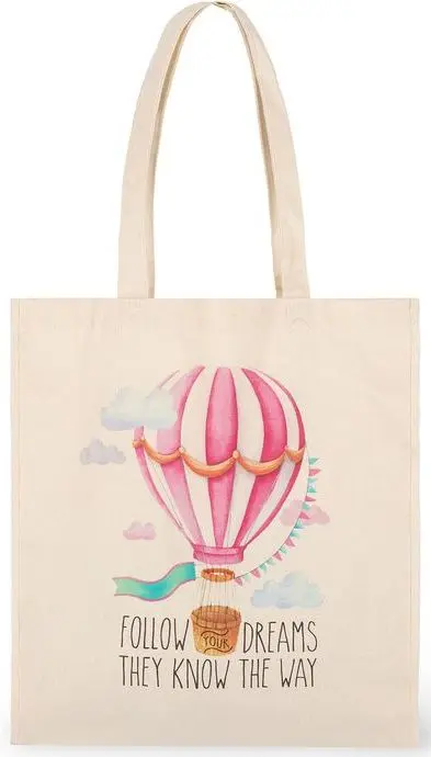 Bavlněná taška Legami Cotton Bag - Air Balloon uni