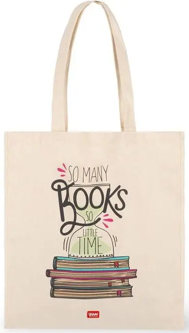 Bavlněná taška Legami Cotton Bag - Book Lover uni