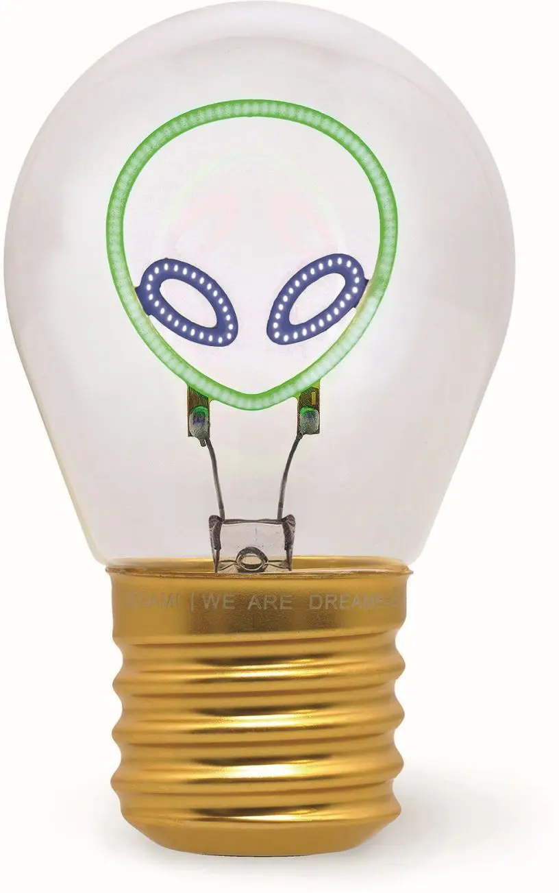 Dekorační světlo Legami Bulb Fiction - Alien uni