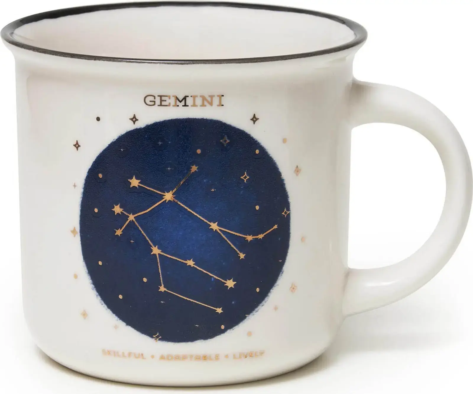Porcelánový hrneček Legami Count Your Lucky Stars Porcelain Mug - Gemini