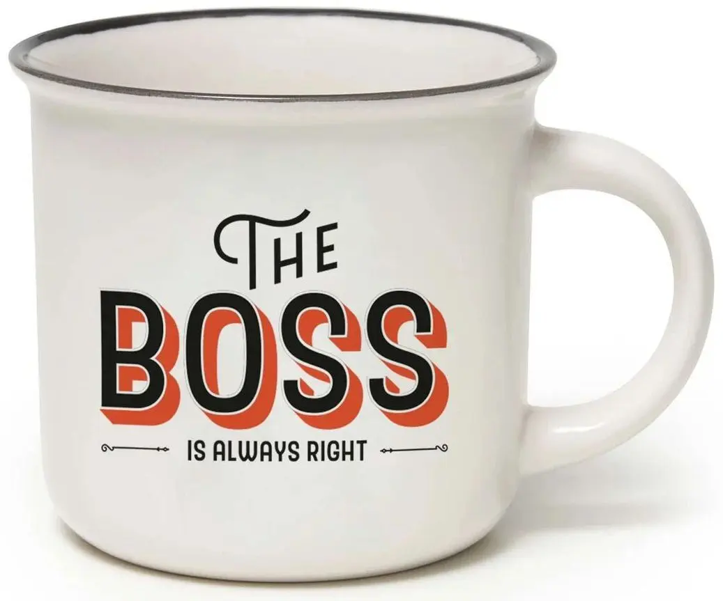 Hrneček Legami New Bone China Porcelain Mug - Cup-Puccino - Boss uni