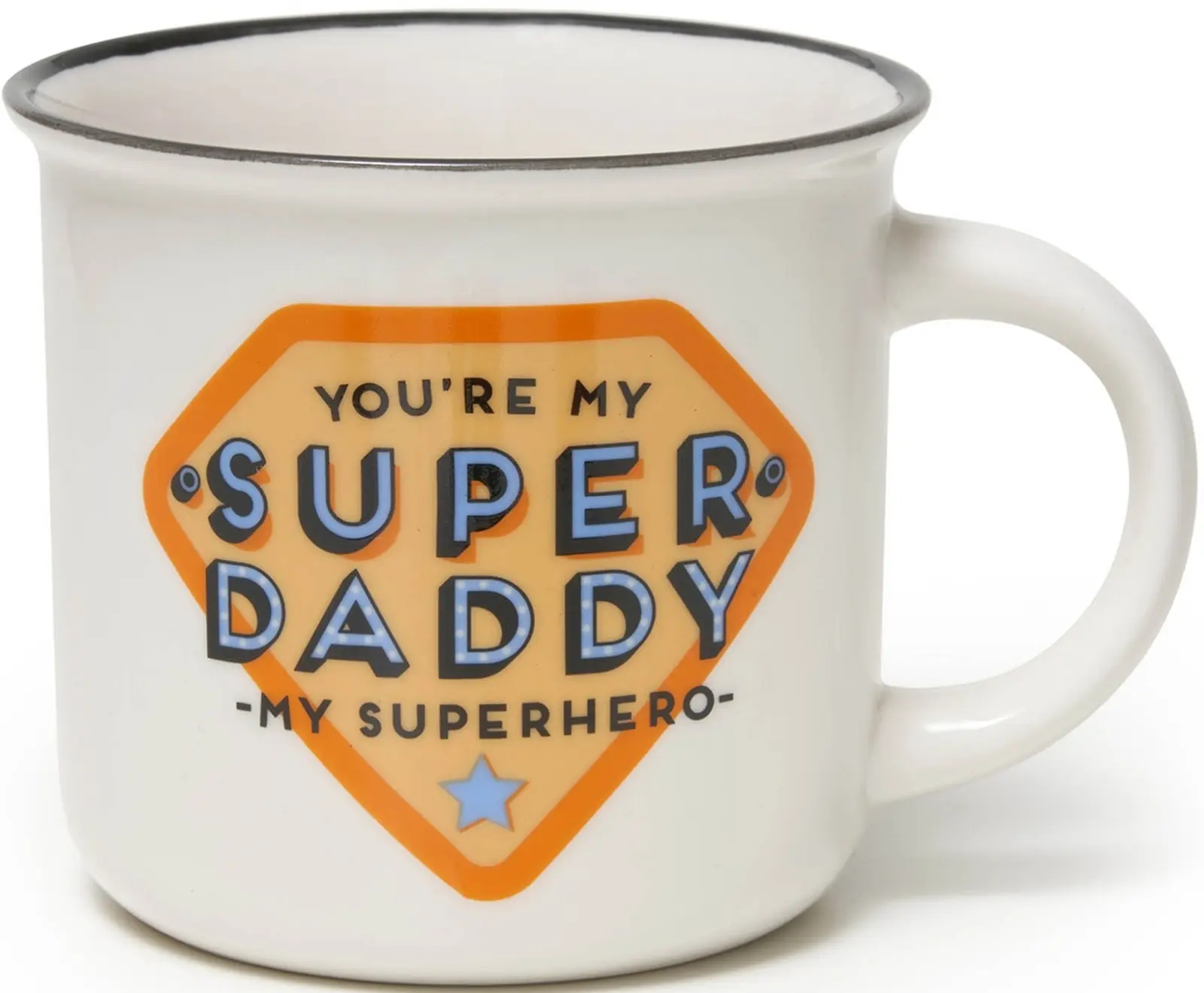 Hrneček Legami New Bone China Porcelain Mug - Cup-Puccino - Super Daddy uni