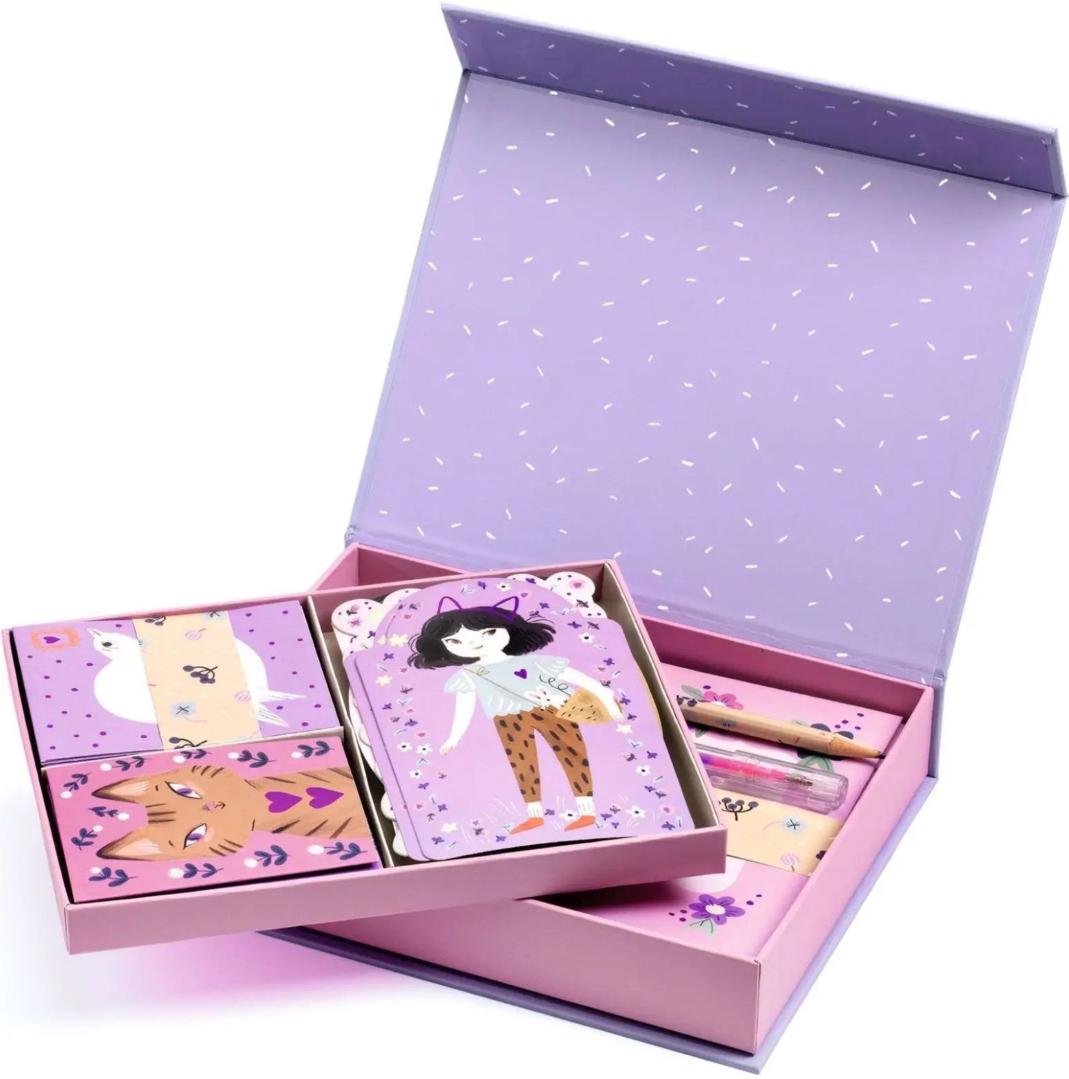 Sada dopisovacích potřeb Djeco Lucille - correspondence box