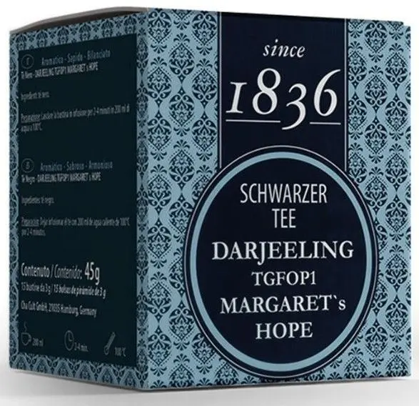 Černý čaj Darjeeling Dethlefsen & Balk - Margarets Hope uni