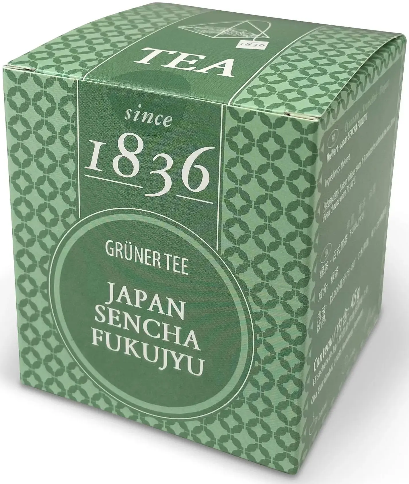 Zelený japonský čaj Dethlefsen & Balk  - Sencha Fukujyu 15x3 g uni