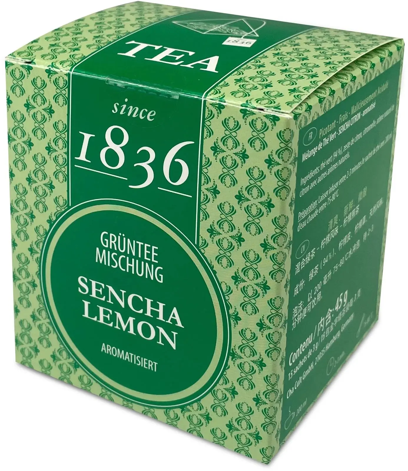 Zelený čaj Dethlefsen & Balk - Sencha Lemon 15x3 g uni