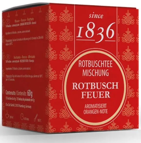 Čaj Rooibos blend Dethlefsen & Balk - Orange uni