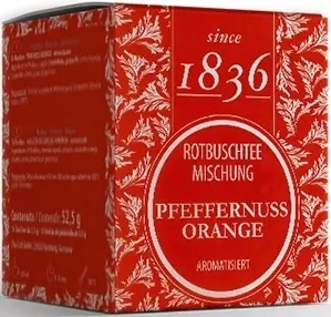 Čajová směs Rooibos Dethlefsen & Balk - Perník/Pomeranč 15x3,5g uni