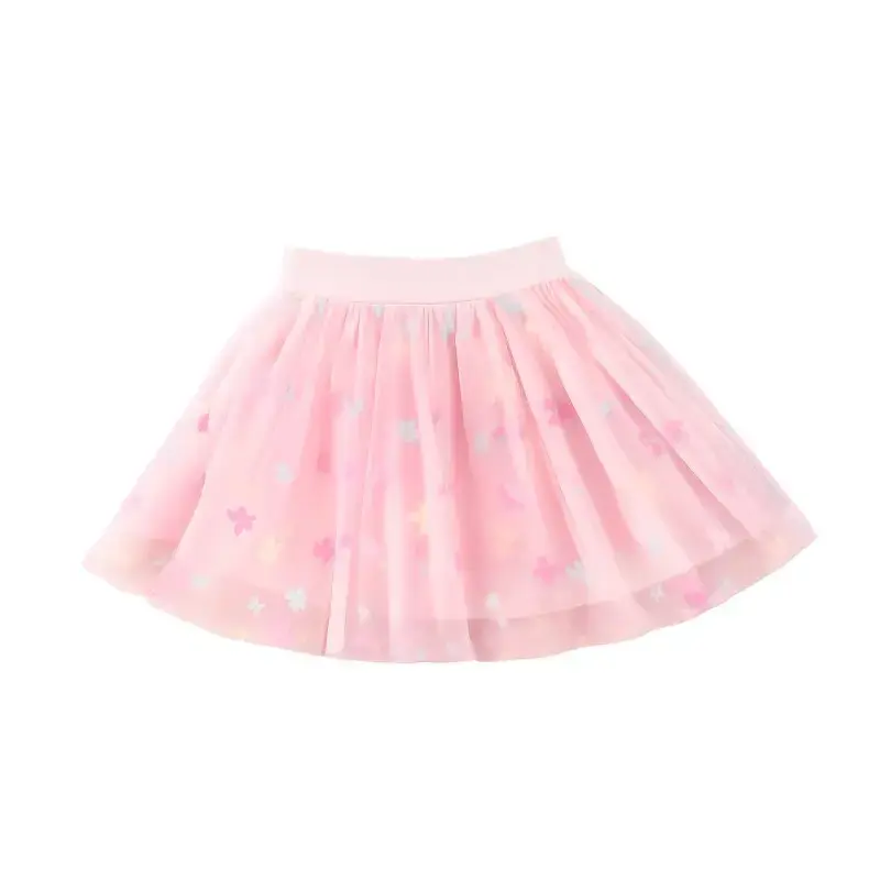Dívčí sukně Ella and Monster Flower Tulle Skirt - Rose