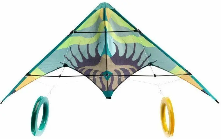 Létající drak Djeco - Green Wave uni