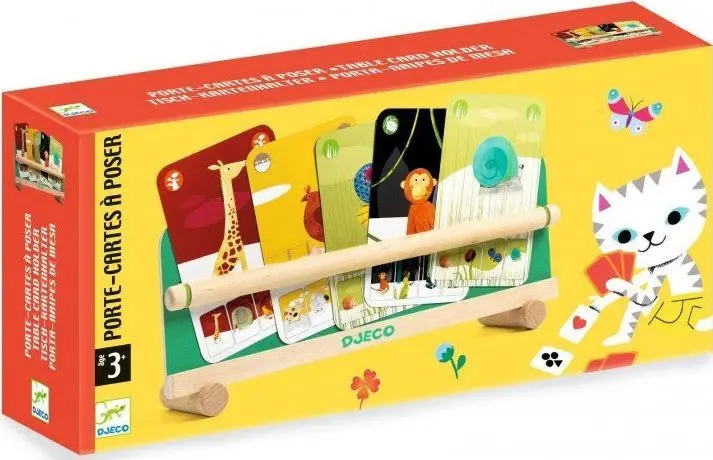 Hrací karty Djeco - Table card holder