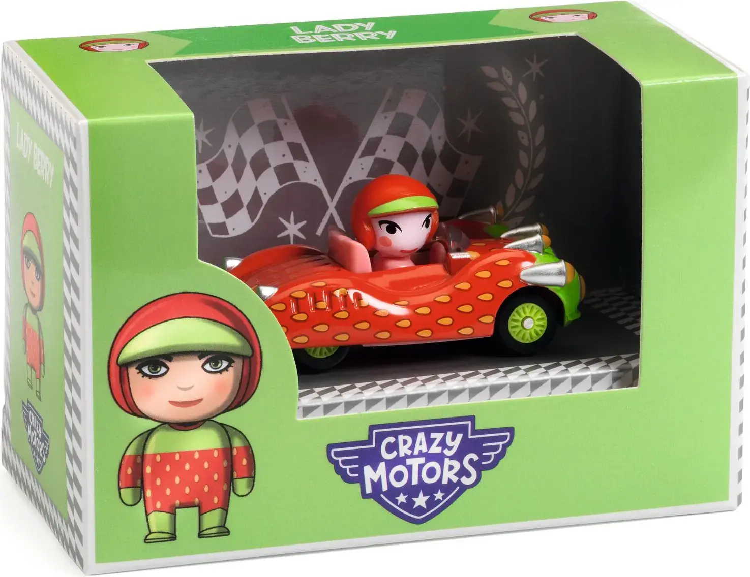 DJECO Crazy Motors autíčko Lady Berry