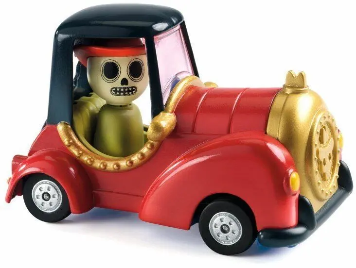 DJECO Crazy motors autíčko Red Skull