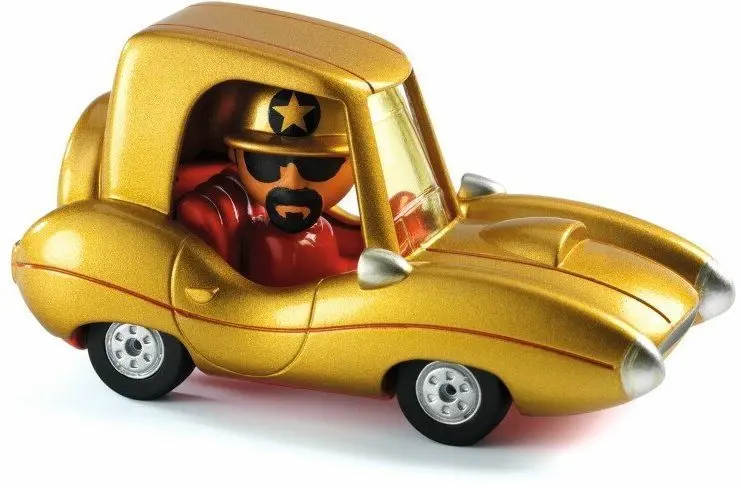 DJECO Crazy motors autíčko Golden Star