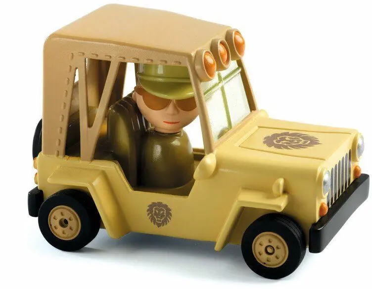 DJECO Crazy motors autíčko Lion Safari