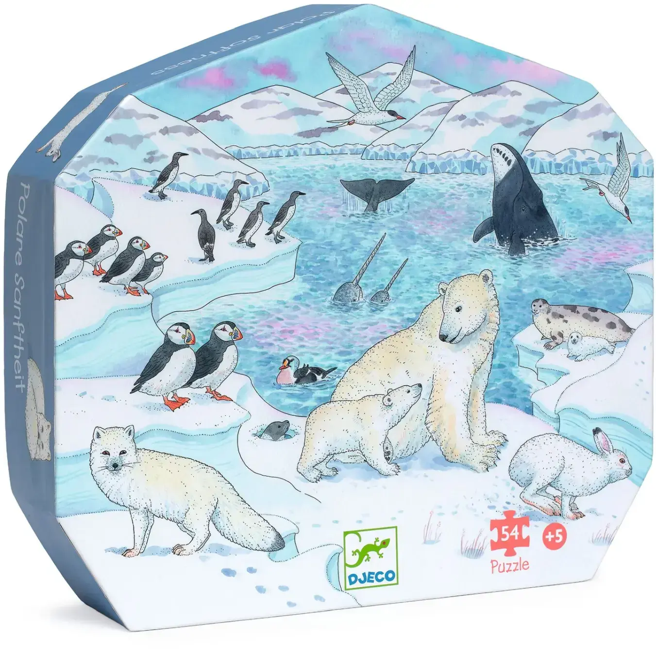 Dětské puzzle DJECO - Polar softness -54 dílků uni