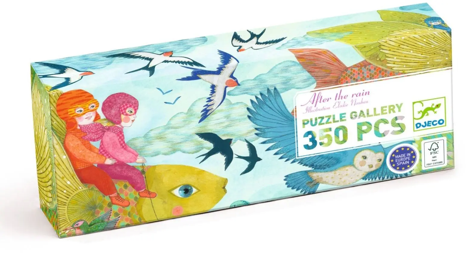 DJECO Puzzle Po dešti - 350pcs