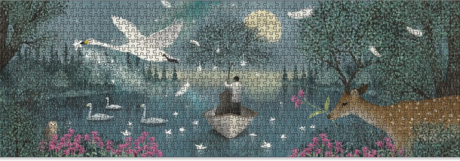 Puzzle Hymn to the Moon - puzzle z kategorie 500 – 1000 dielikov