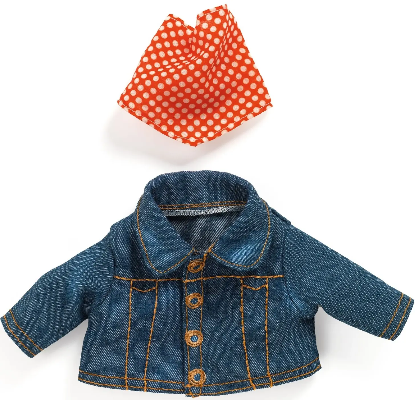 DJECO Outfit pro panenky Blue jacket