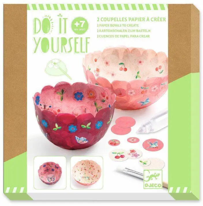 Kreativní sada Djeco DIY - ozdobné misky Letní vánek uni