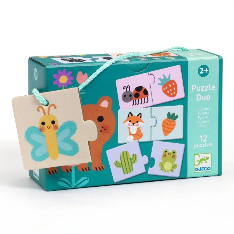 Duo: Farby - puzzle z kategorie Maxi dieliky