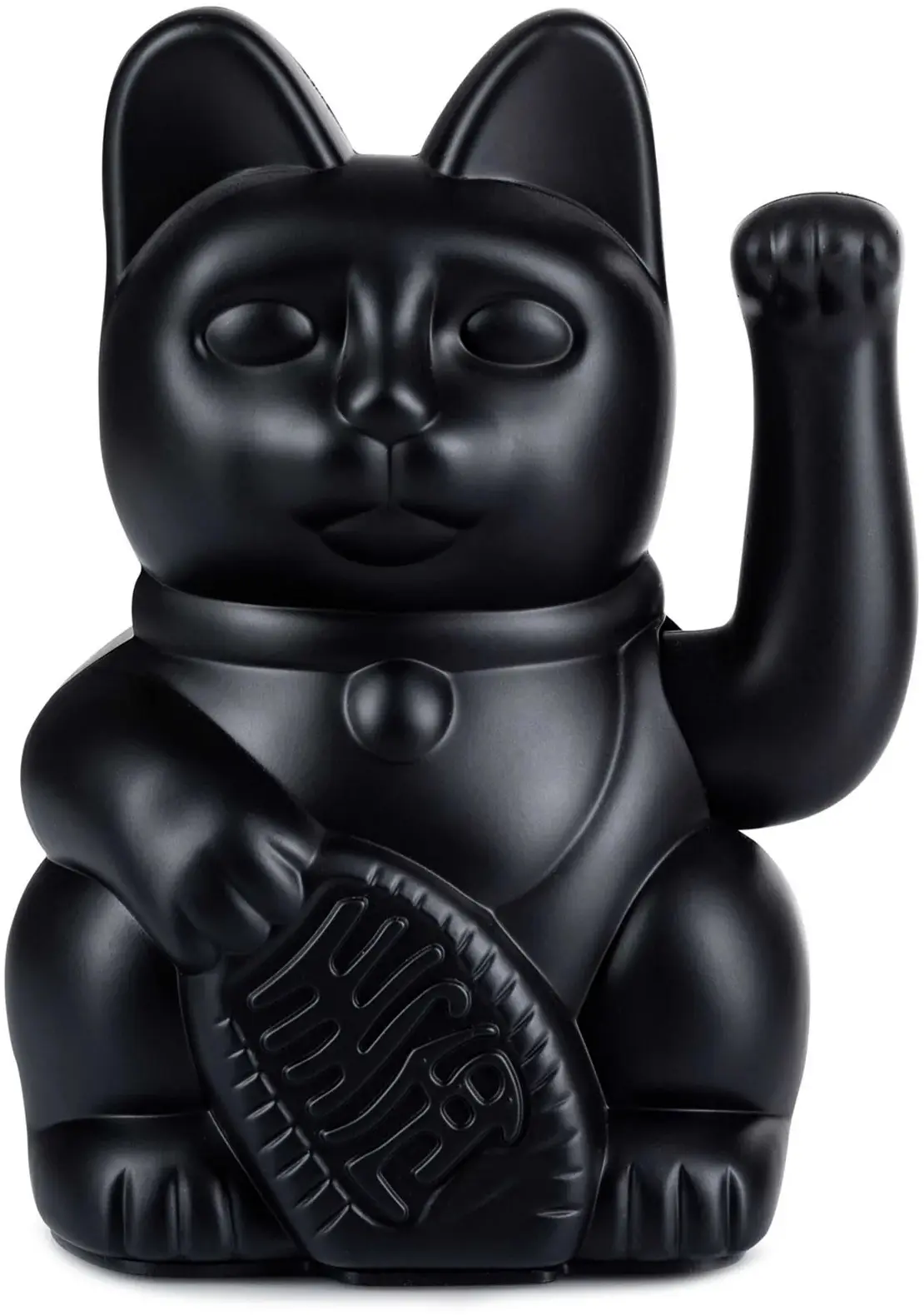 Maneki Neko Donkey Lucky Cat Classic - Black uni