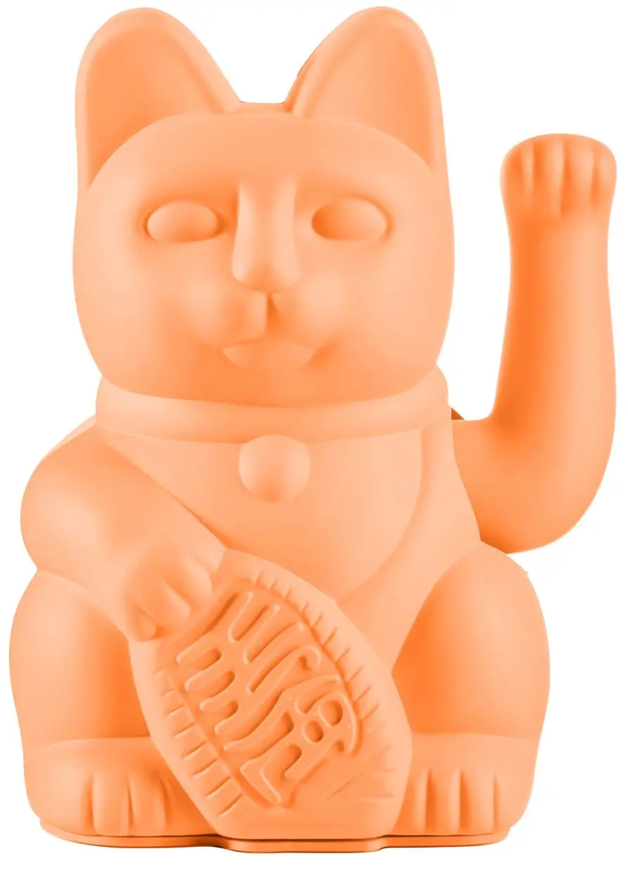 Maneki Neko Donkey Lucky Cat Classic - Peach uni
