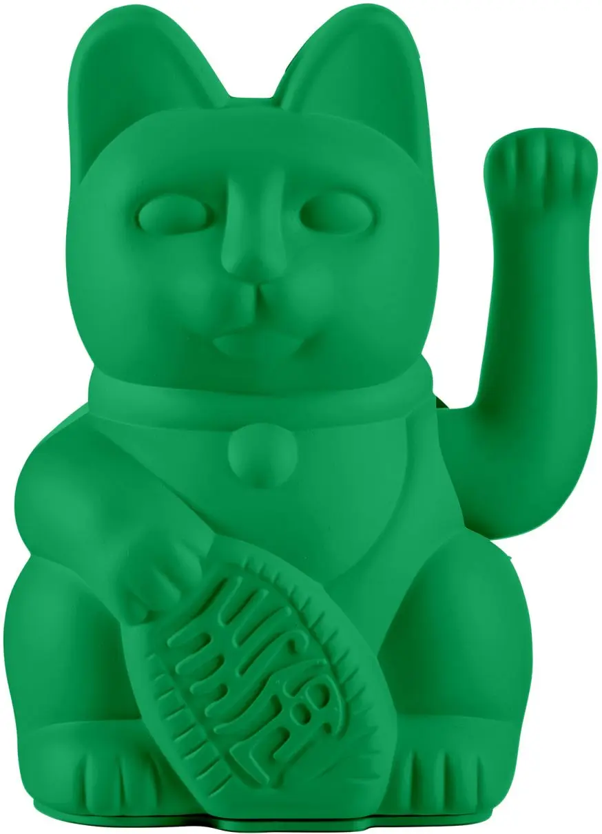 Maneki Neko Donkey Lucky Cat Classic - Vivid Green uni