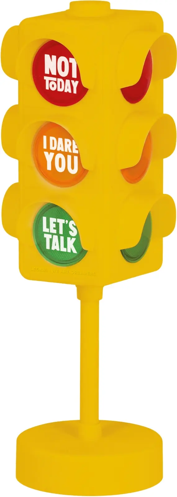 Stolní lampička Legami Desktop Traffic Light Lamp - Too Busy Or Not Too Busy?