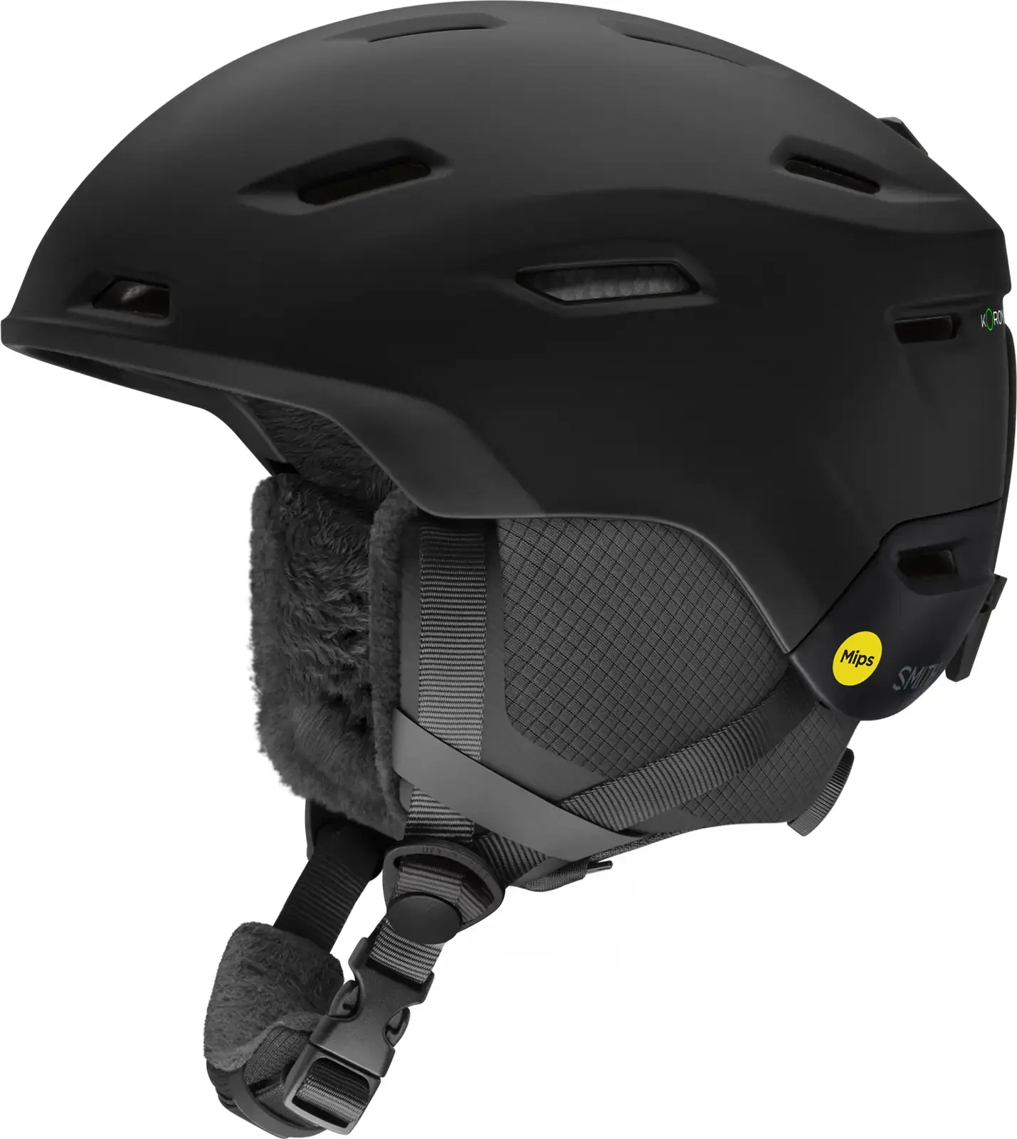 Dětská lyžařská helma Smith Descend Jr. MIPS - Matte Black 51-55
