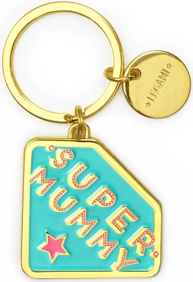 Přívěsek na klíče Legami Enamel Key Ring - What A Key Ring - Super Mummy uni