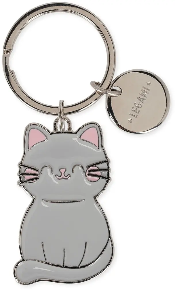 Přívěsek na klíče Legami Enamel Key Ring - What A Key Ring! - Kitty uni